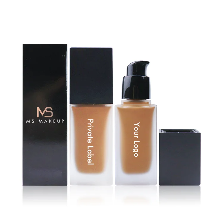 30ml Foundation 15 Colors Oil Free Vegan Cream Foundation Full Coverage