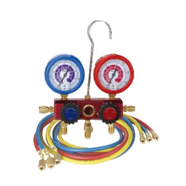 commercial service manifold Refrigeration Charging Service Manifold Gauge Set multifunctional digital manifold pressure gauge