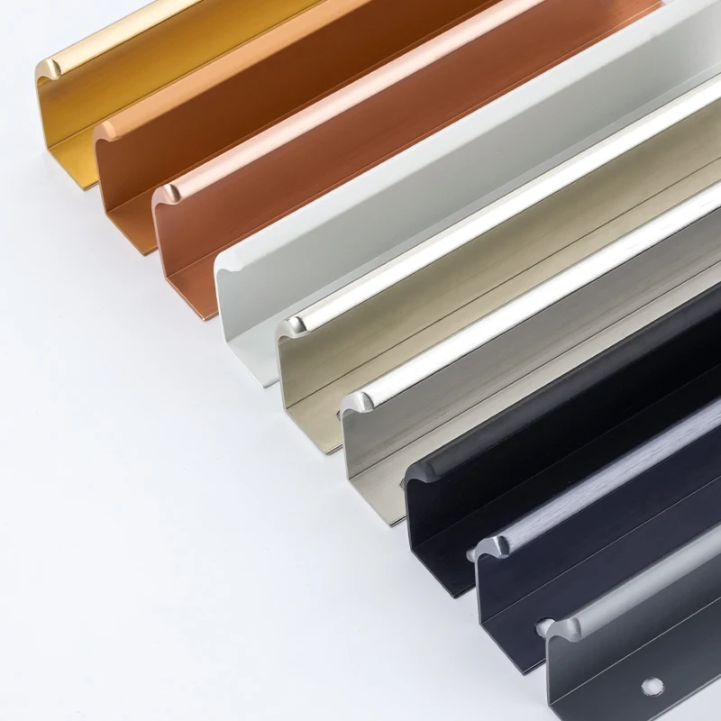 Modern Metal Kitchen Cabinets Furniture Wardrobe Handle Furniture Handle & Knob Handle Manufactory Fabrication Aluminum Alloy