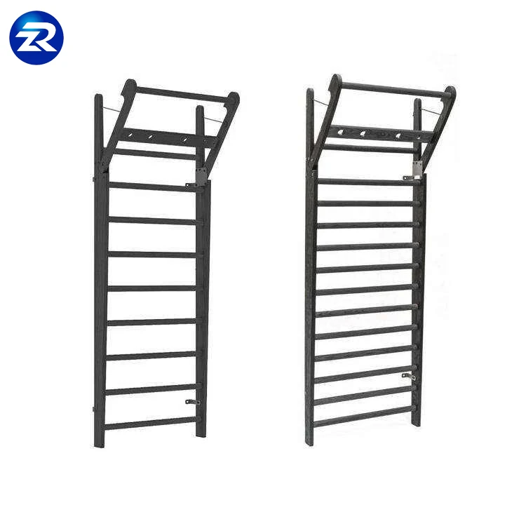 Foldable Wall Bars Rib Climbing swedish ladder stretching gymnastic wall bar Swedish Wall Steel