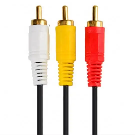 Farsince hot selling 3 RCA 3.5mm aux to 3 RCA av audio cable