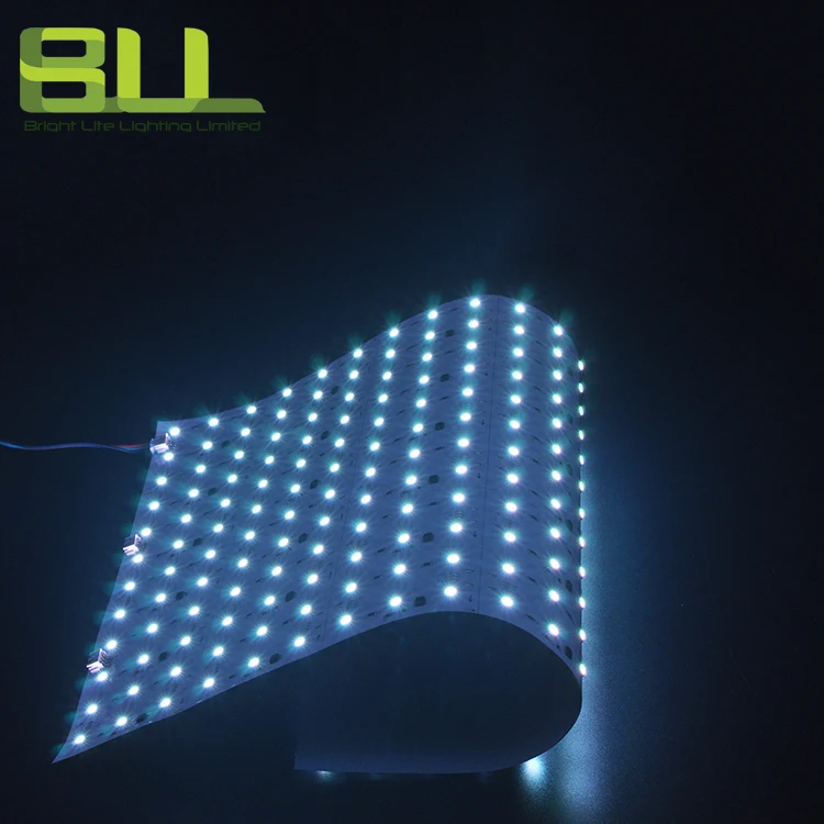 Мраморный Настольный декоративный световой короб WS2811 216eds/pc 24V LED RGB гибкий светодиодный лист