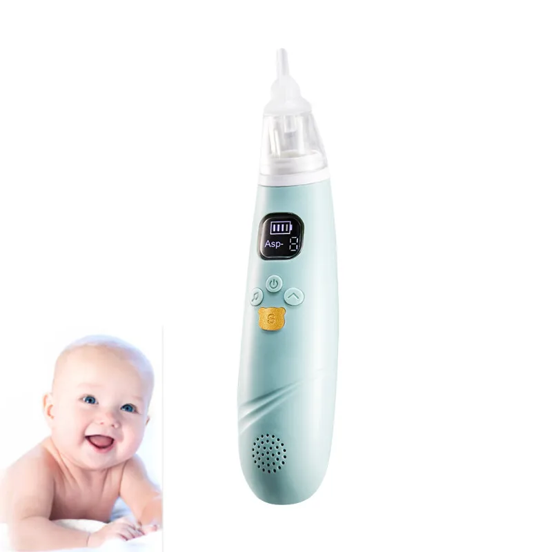 Manufacturer Medical Pvc Cleaner Silicone Electronic Baby Nasal Aspirator For Baby
