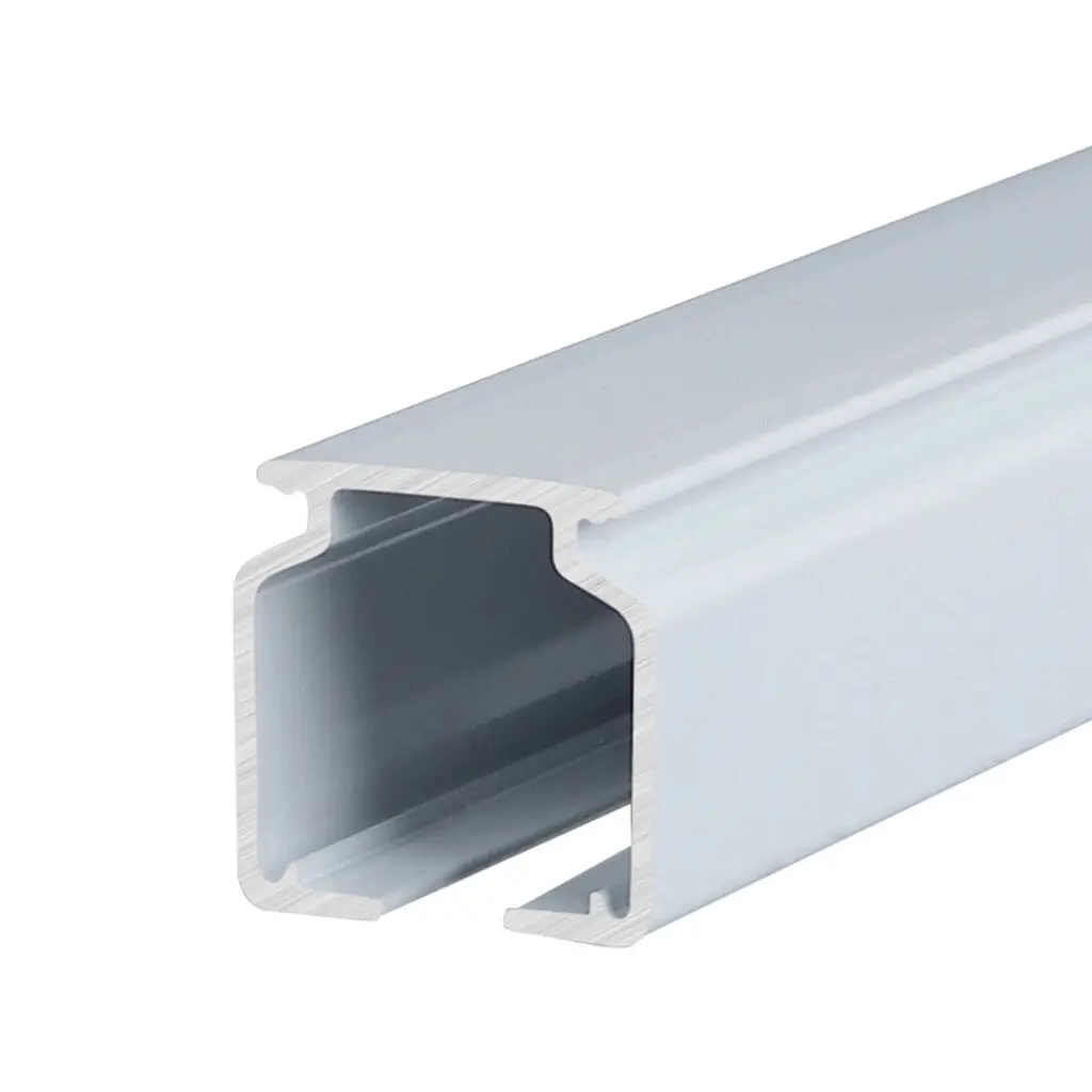 Office Building Wave Curved Electric Curtain Track Overlap Curtain Track Accessories Serpentine Accessories Metal Single Modern