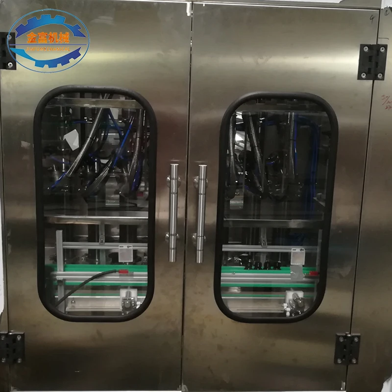 Full-Automatic Linear Type Glass Plastic Bottles Liquid alcohol Wine Drinks Filling And Capping Machine Line