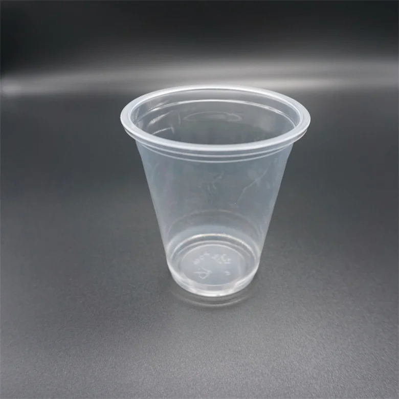 Customize Stripe Plastic For Biodegradable Plastic Juice Cup