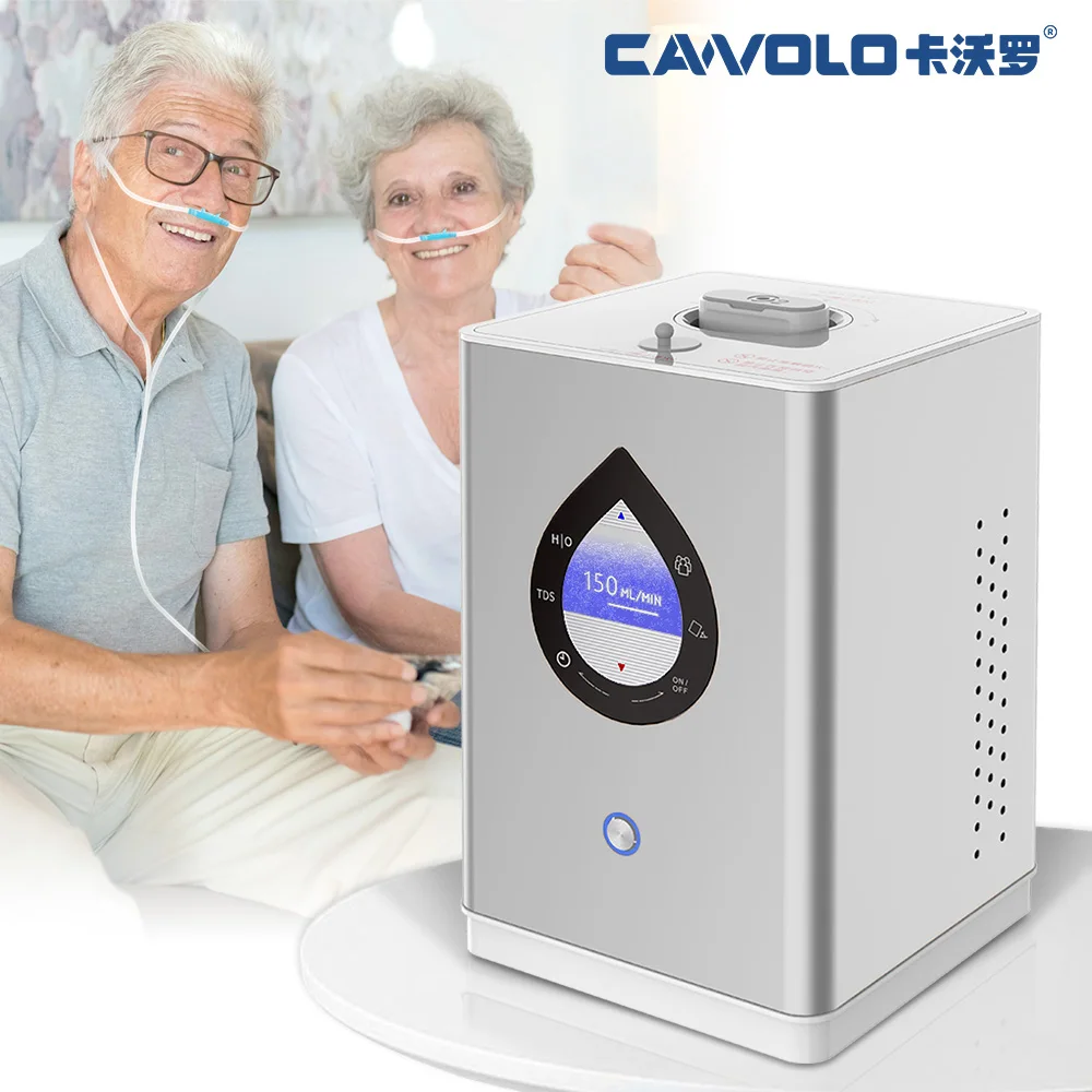 Portable 150ml PEM Technology Hydrogen Machine Small Hydrogen Generator Inhale Oxygen Hydrogen Drink Water Inhaler