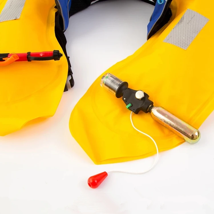 SOLAS different color life jacket for waist buoy manually or automatically inflatable belt
