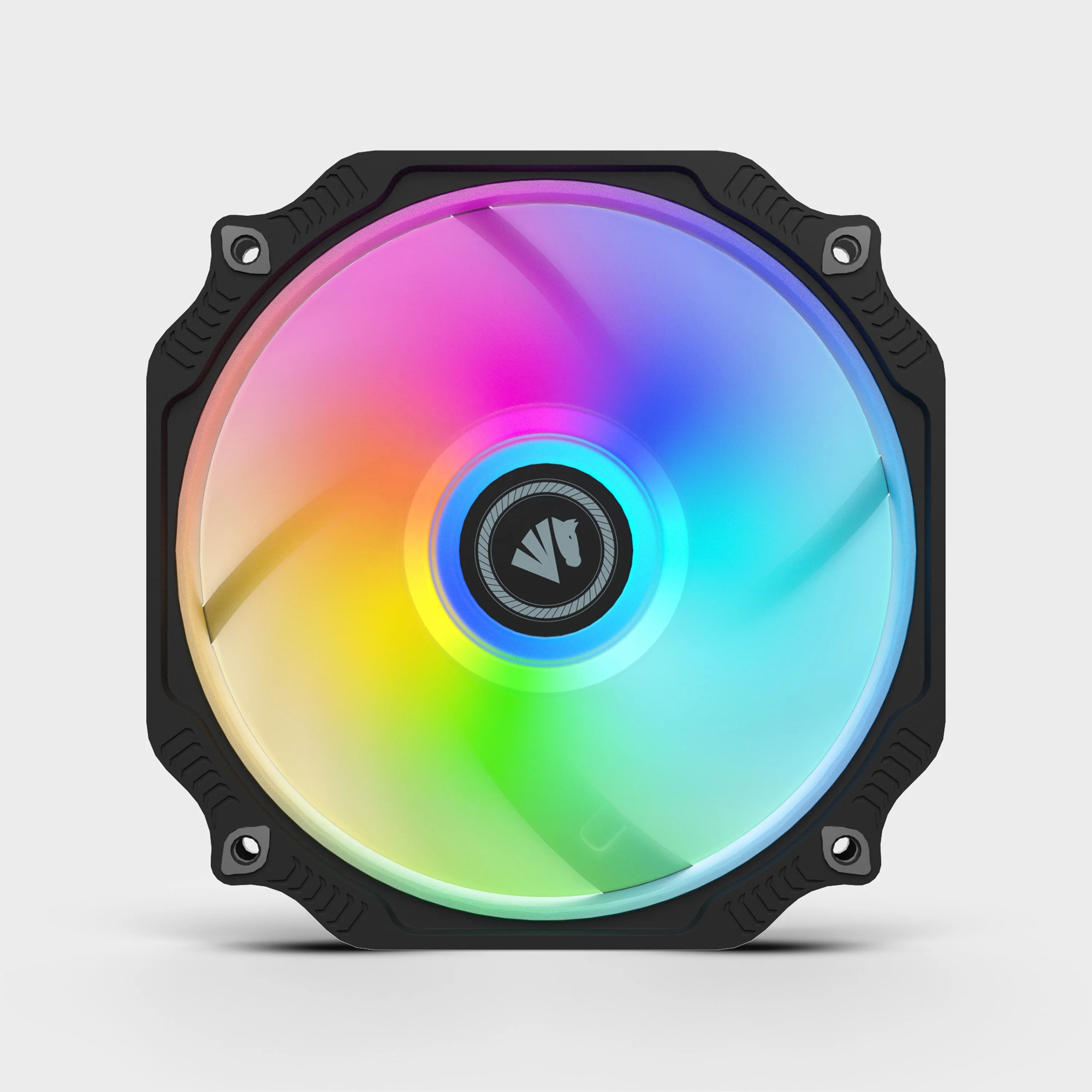 Small MOQ OEM DIY New Arrival Shuttle 140mm Hydradlic Bearing Liquid Cooler PC ARGB Aluminum Lower Noise case fan