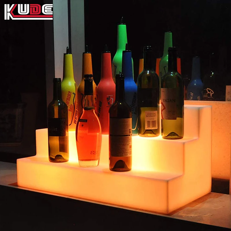 Waterproof 16 changing colors light up led ice bucket barrel cooler led tray led night light