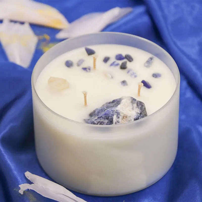 Free scent samples candle scents supplies buy scented candle infused natural crystals and soy wax fragrance candle three wicks