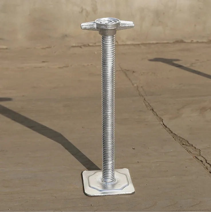 Stainless Steel Scaffolding Screw Base Jacks for Slab Support