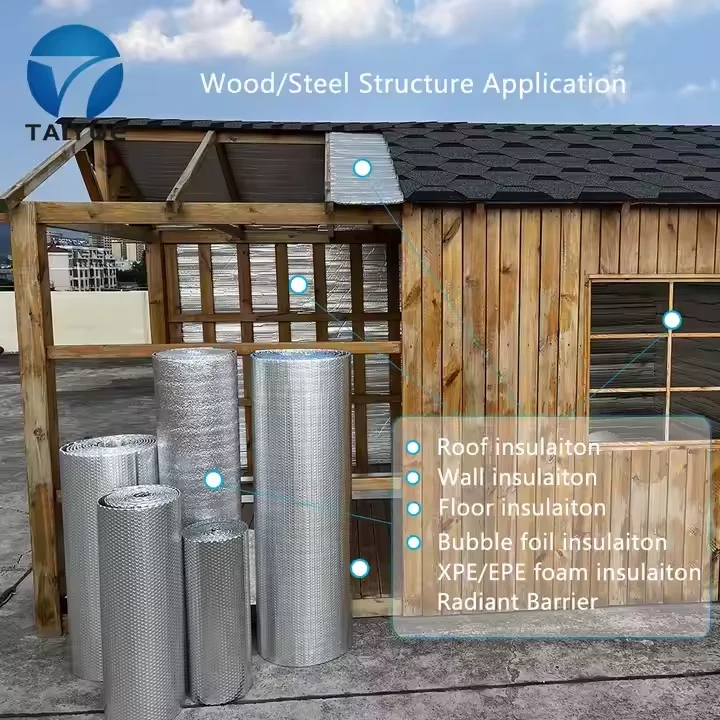 97% Reflective Aluminum Foil XPE Foam Modern Industrial Heat-Resistant Warehouse Construction Thermal Insulation Sheet