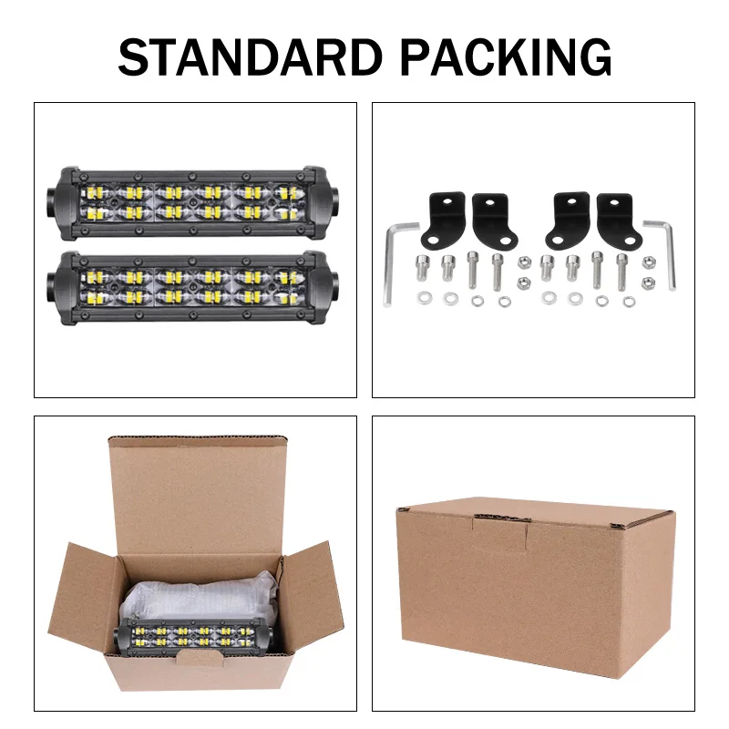Top Seller 6 Inch Shenzhen Led Light Bar For Car, Pickup