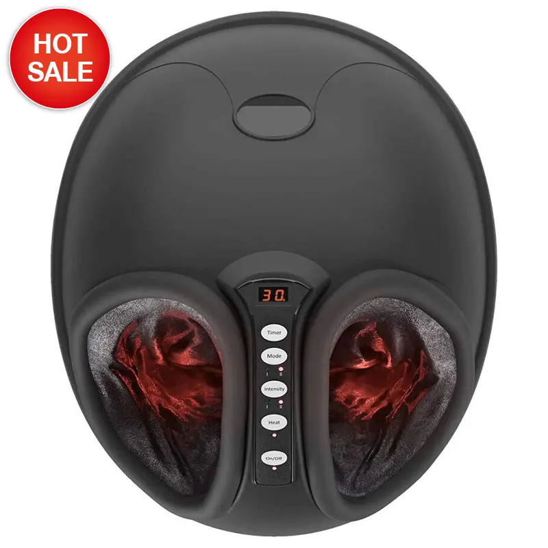 Shiatsu Infrared Electric Heating Foot Massager Deep Kneading Vibrating Machine for Foot Spa Comfortable Massage Equipment