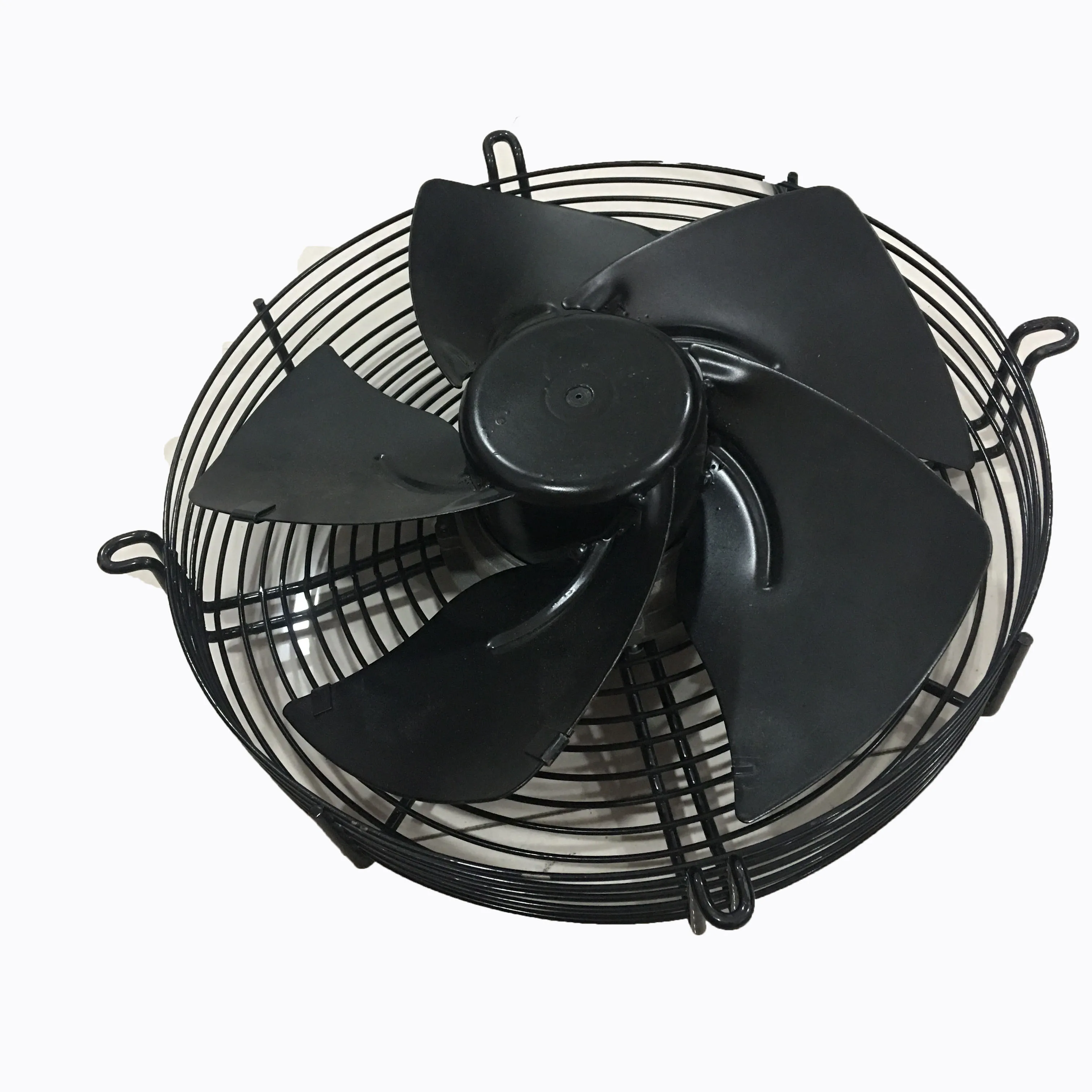 PA66 high speed 300mm EC mini machine axial fan rotary flow fan 220v industrial 12inch blade