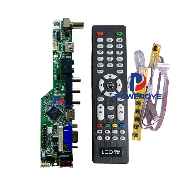 Wholesale Price SK105A.03  Led TV Mainboard Small Size Driving Mother Maibiard 14-32inches Universal Lcd TV Controller Board