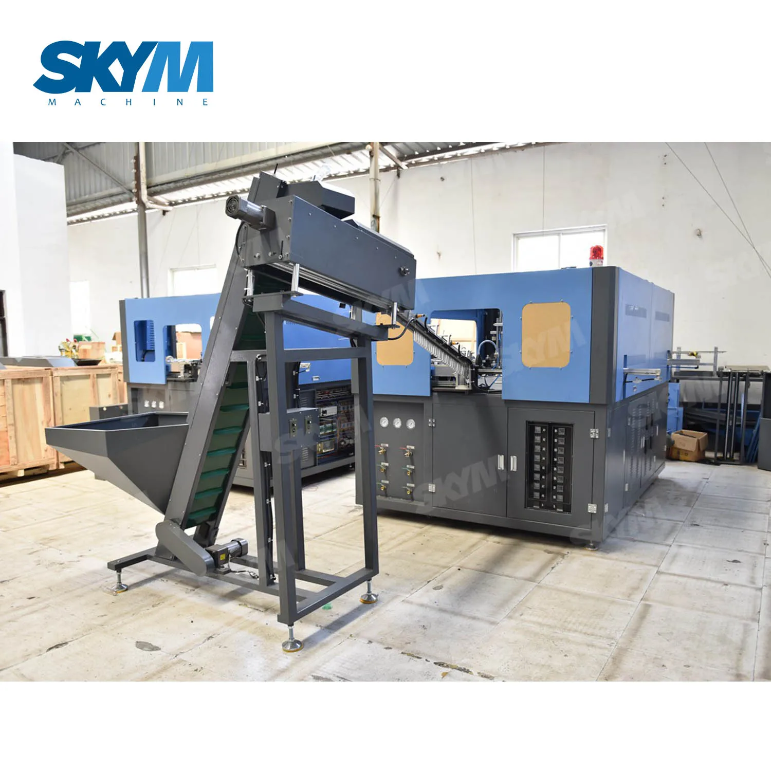 pet blow molding machine for pure water preform blowing machine