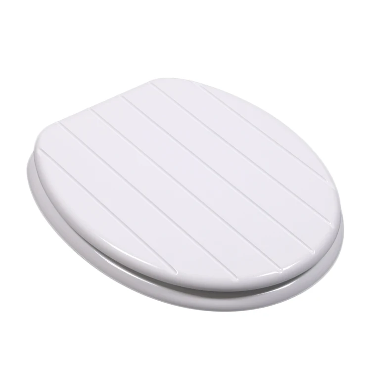 Bofan Promotional bathroom wall hanging kirsite hinge wc wood toilet seat price cover bidet in toilet