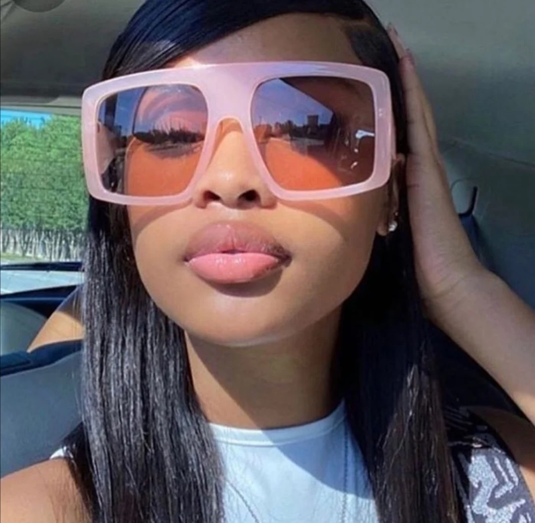 New Sunglasses -Women Square Oversized Sunglasses Women Fashion Sun Glasses Lady Brand Designer Vintage Shades Gafas Oculos