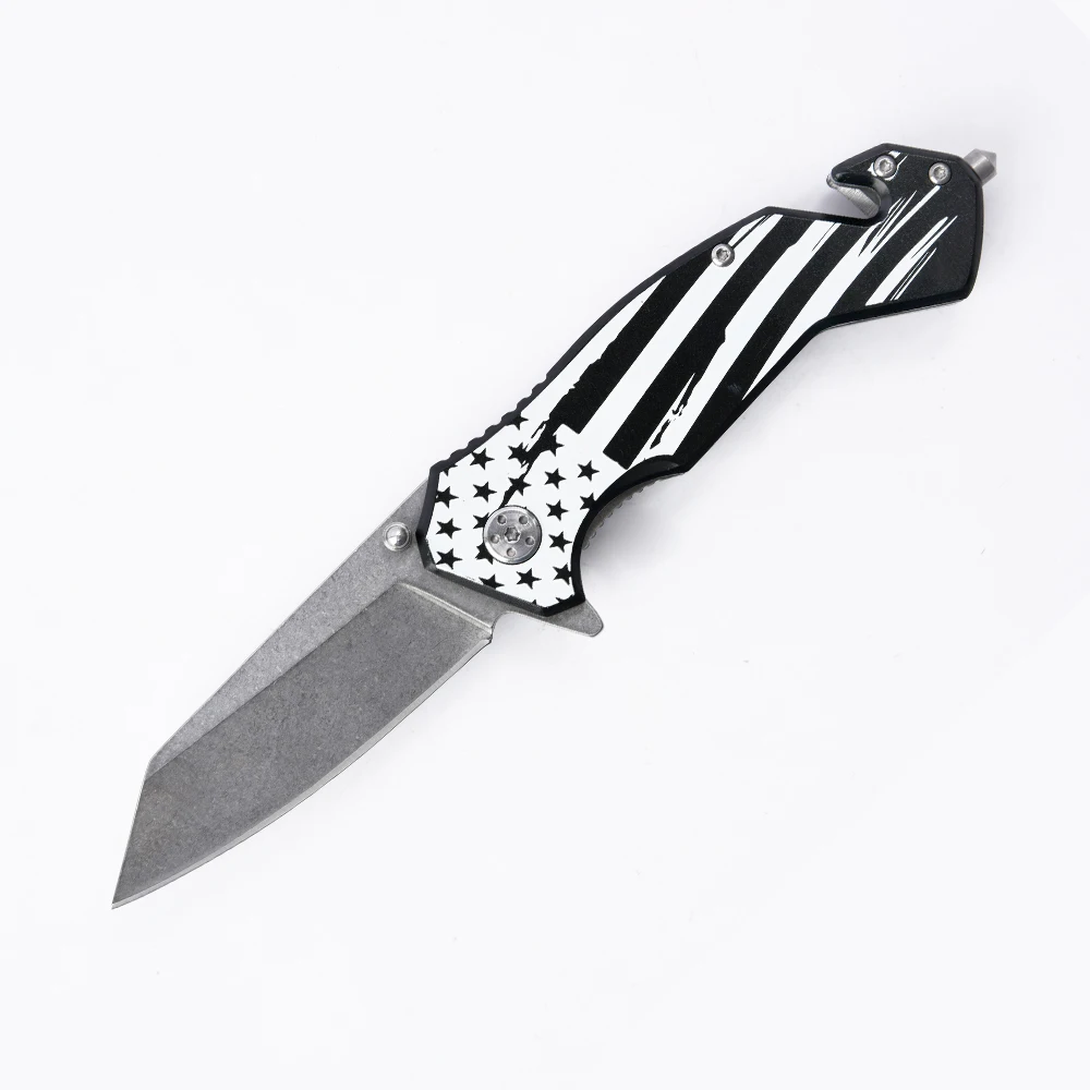 OEM/ODM custom  outdoor tactical folding knives stainless survival pocket knife knifes wholesale hunting camping