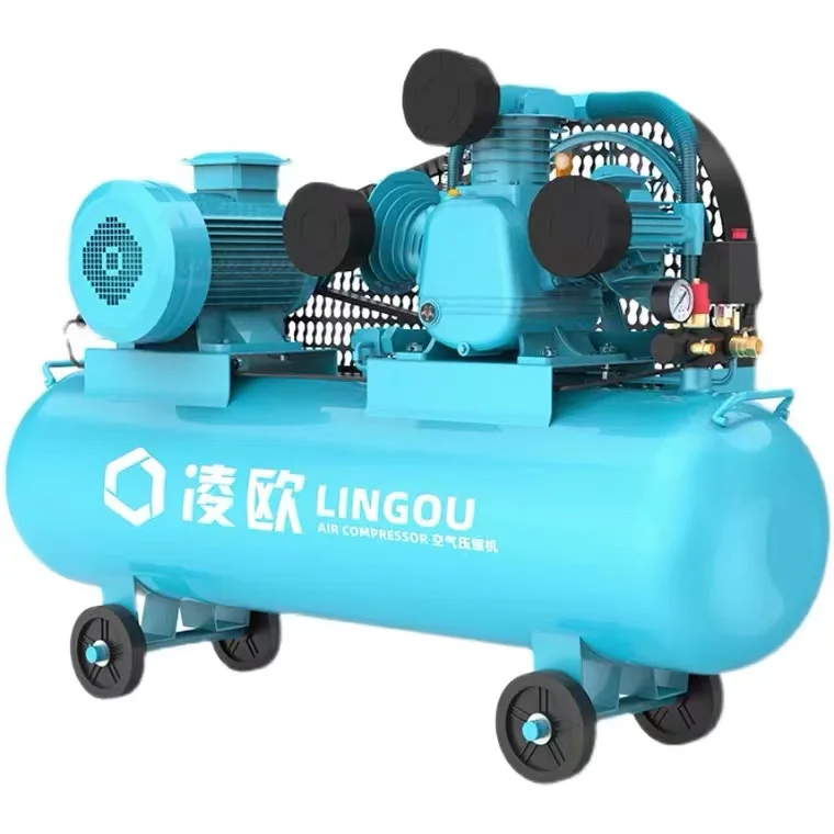 SC-0.25/8 air compressor air pump with 80L air tank pressure 8bar capacity 250L/min with  CE