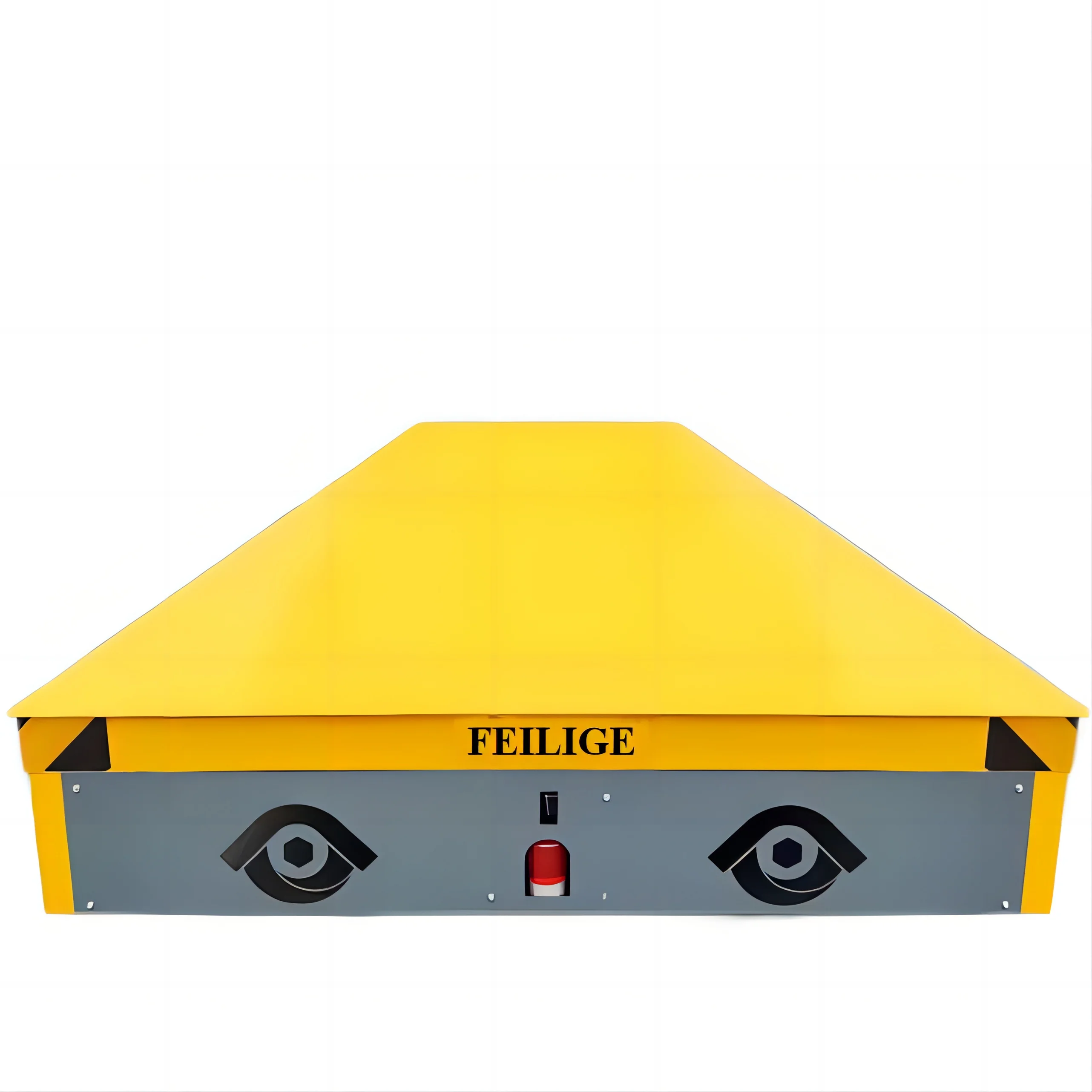 Agile Steerable Trackless Transfer Cart with Motor Gear Core Components Provides Flexibility Adaptability in Material Transport