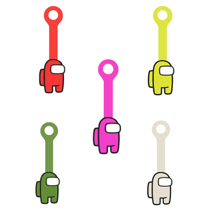 Collect winding device shoelace organizer buckle data cable headphone charging cable buckle