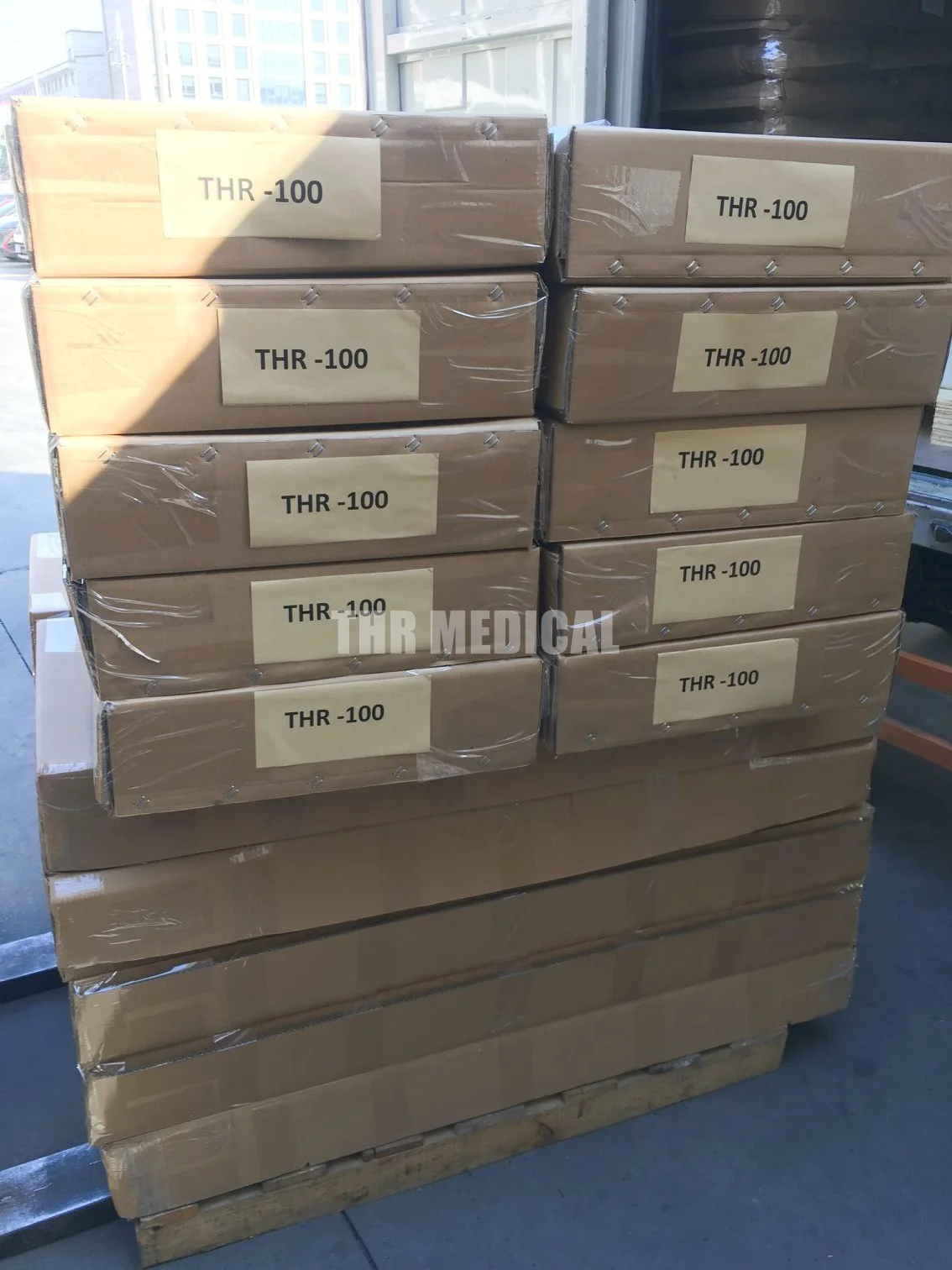 THR-100 похоронные изделия прочные анодированные алюминиевые трубки морг гроб церковный грузовик