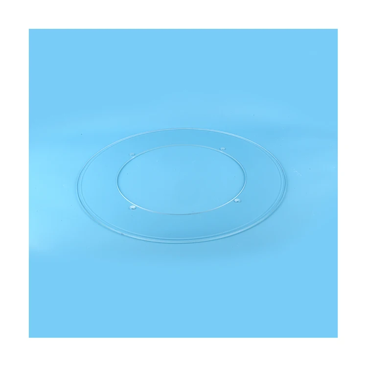 High Temperature Wear-Resistant CCD Screening Machine Ring Precision Transparent Tempered Glass Instruments Solar Applications