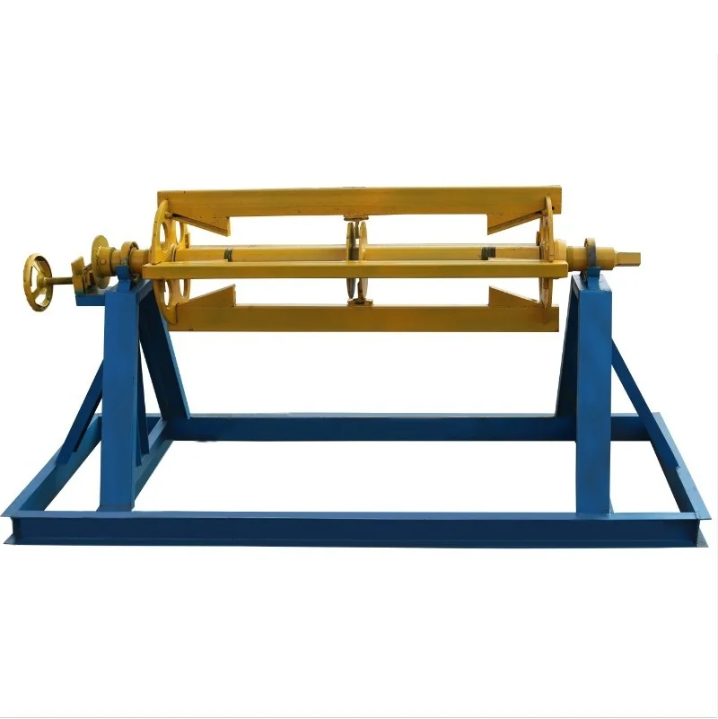 FX Mandrel Sheet Metal Decoiler Spiral Machine Engineers Available to Service Machinery Overseas,free Spare Parts as Design PLC