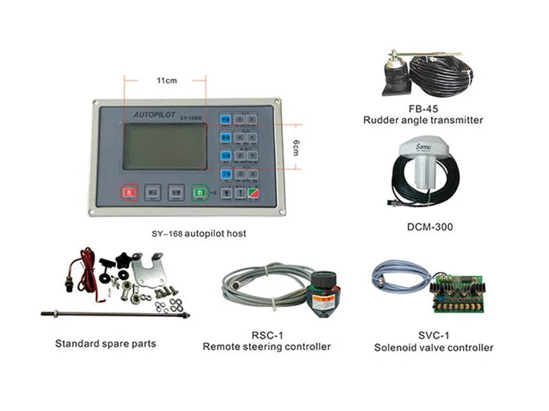 GPS marine autopilot system for ship and vessel SY-168