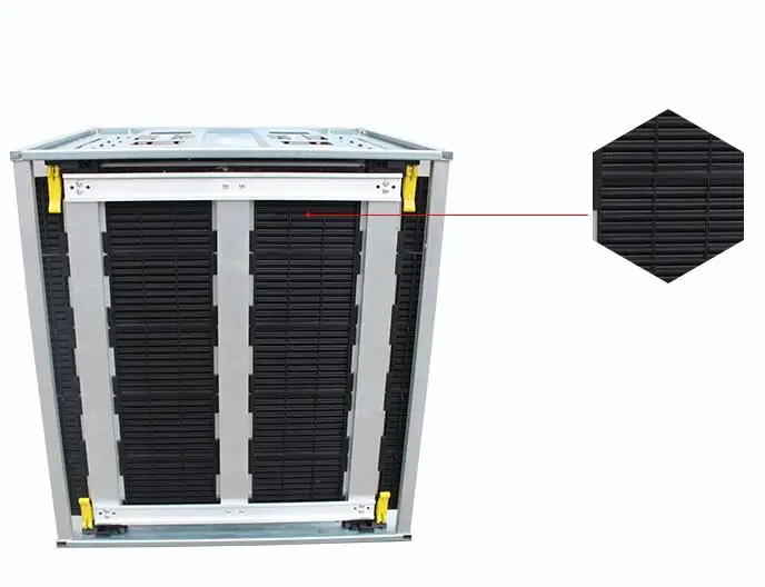 YP-F05 535*530*570mm SMT Magazine Rack/PCB ESD SMT Magazine Rack/Antistatic Metal Rack