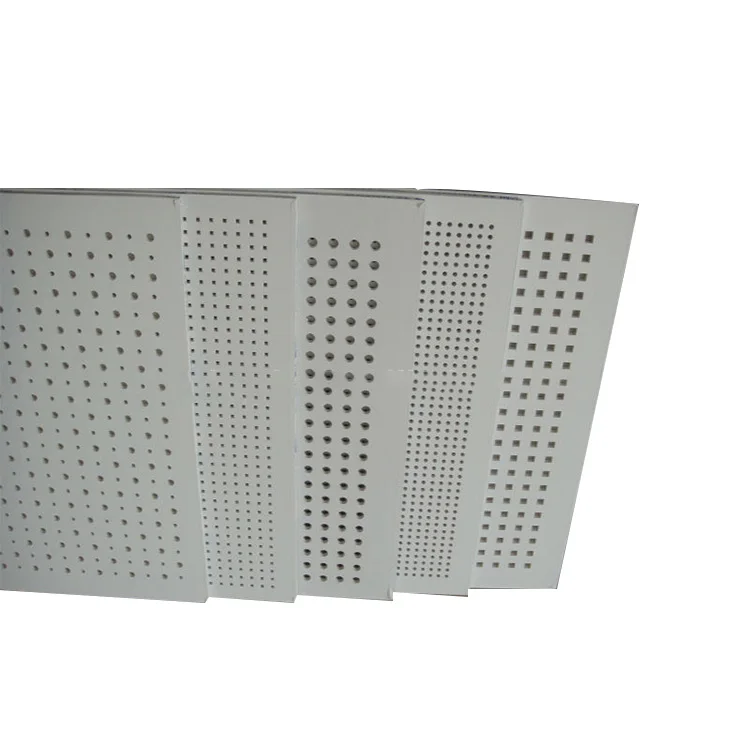 
Quality Sound-Insulation Round Hole Acoustic Perforated Drywall Gypsum Board 