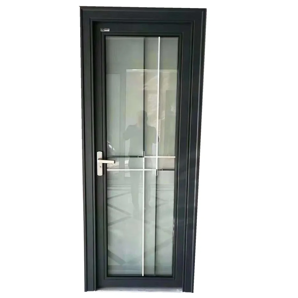 Душевые двери из НПВХ с двойным стеклом закаленного стекла для ванной комнаты отеля