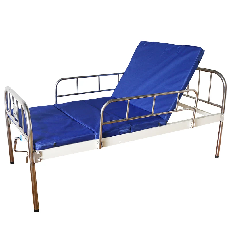 
Hot Sale used hospital beds with 2 rockers for hospital and medical use with good quality 