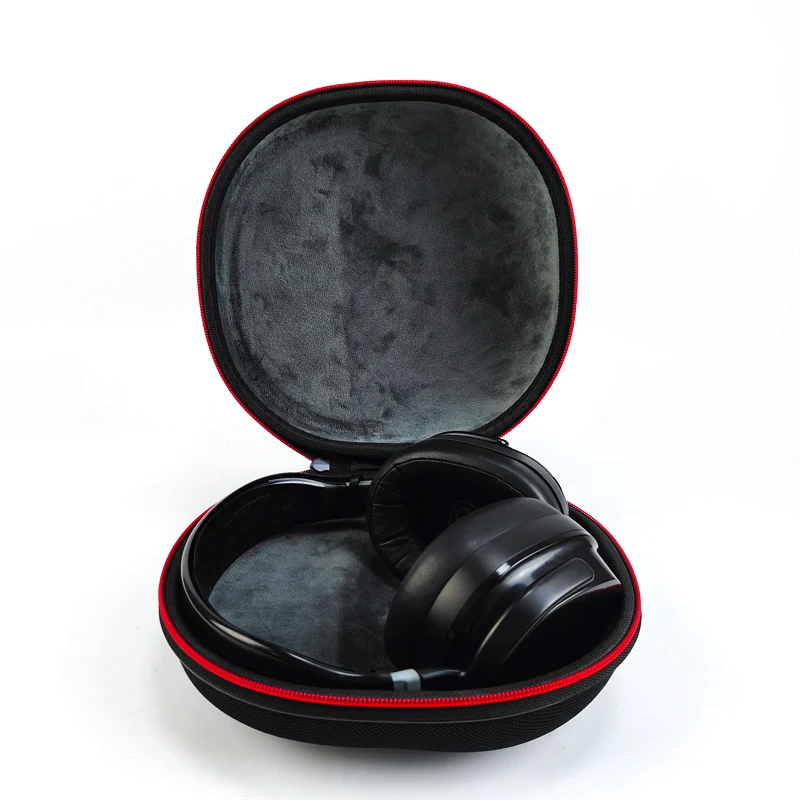 Custom Headphone Carrying Bag Headset Case Zipper Earphone Organizer Pouch EVA Headphone Case