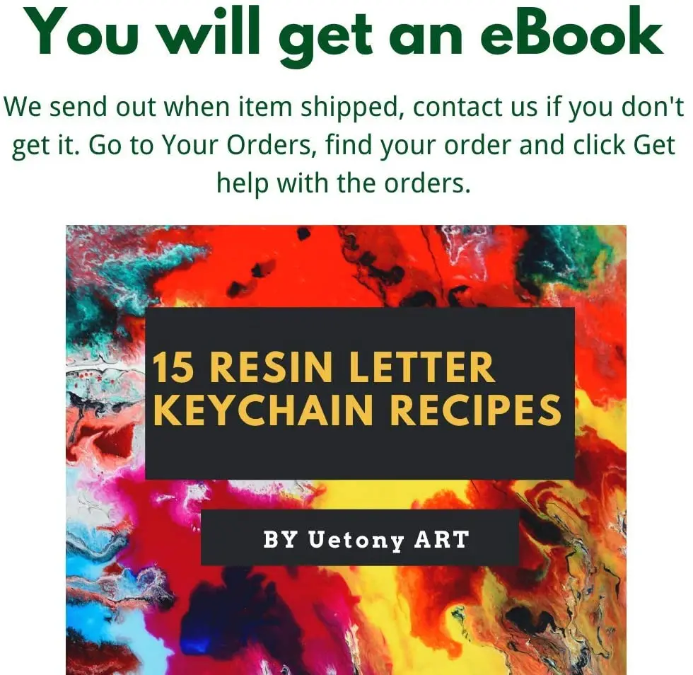 Number Alphabet Jewelry Casting Silicone Resin Mold Letter Jewelry Making Mold