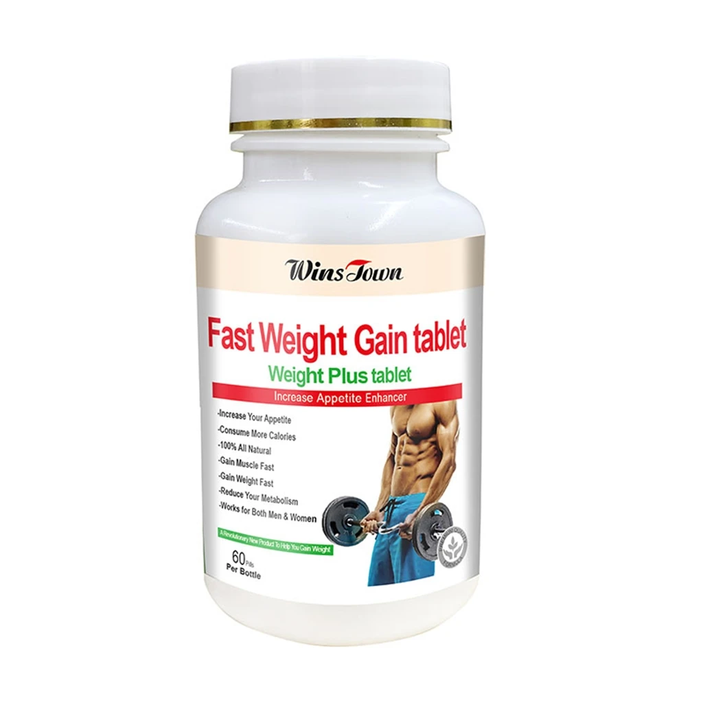 fast weight gainer tablets men energy healthy natural organic herbal muscle growth supplement male strengthen gain diet tablet