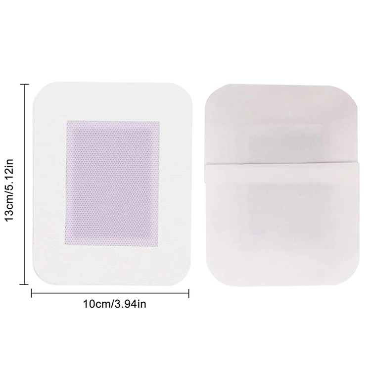 Bestrice 100pcs Detox Foot Pads Patch Detoxify Toxins With 100pcs Adhesives Keeping Fit Health Care