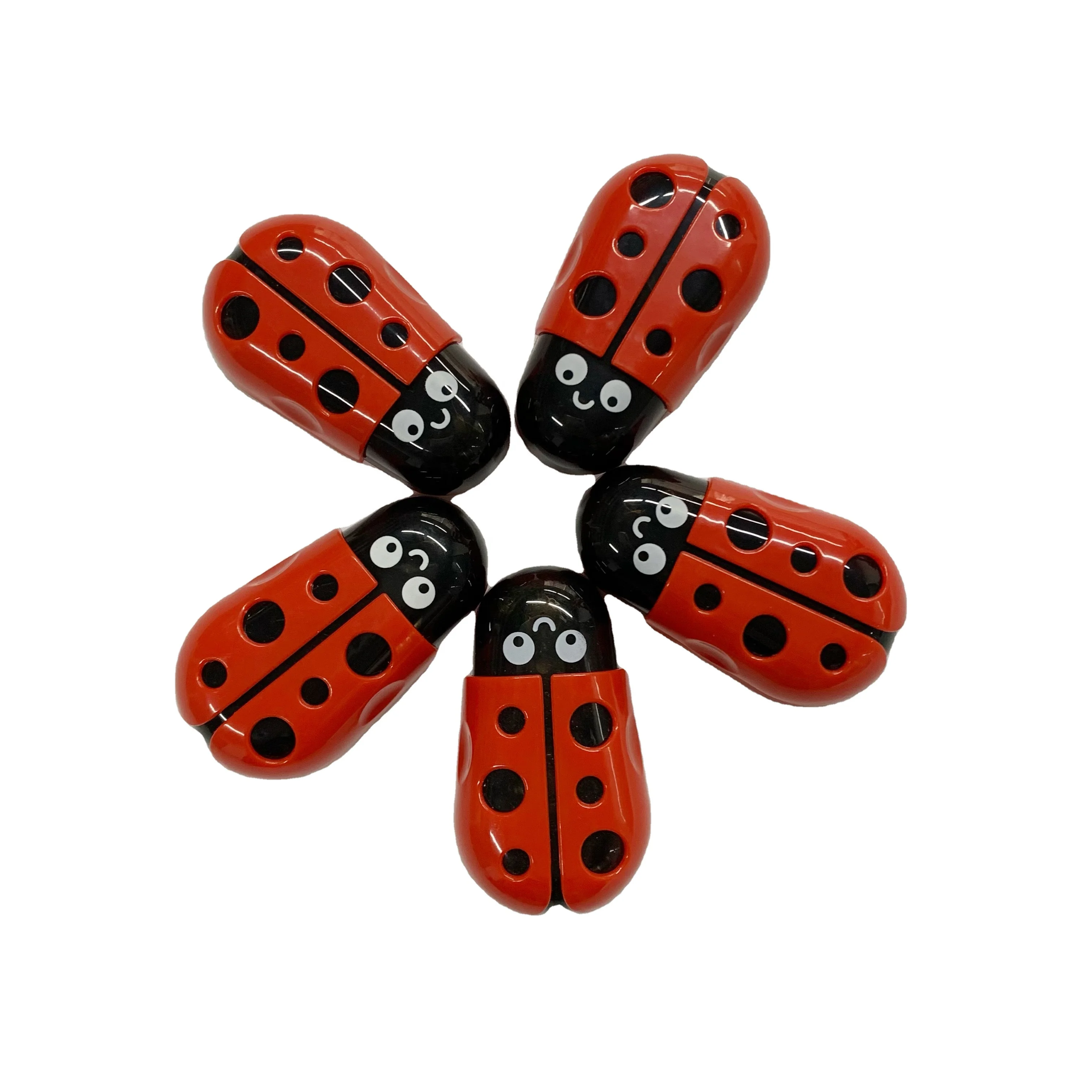 Building Brilliant Minds with Early Education Books Customized Mini Sound Modules Ladybug Box Point-reading Machine Unisex 20*7