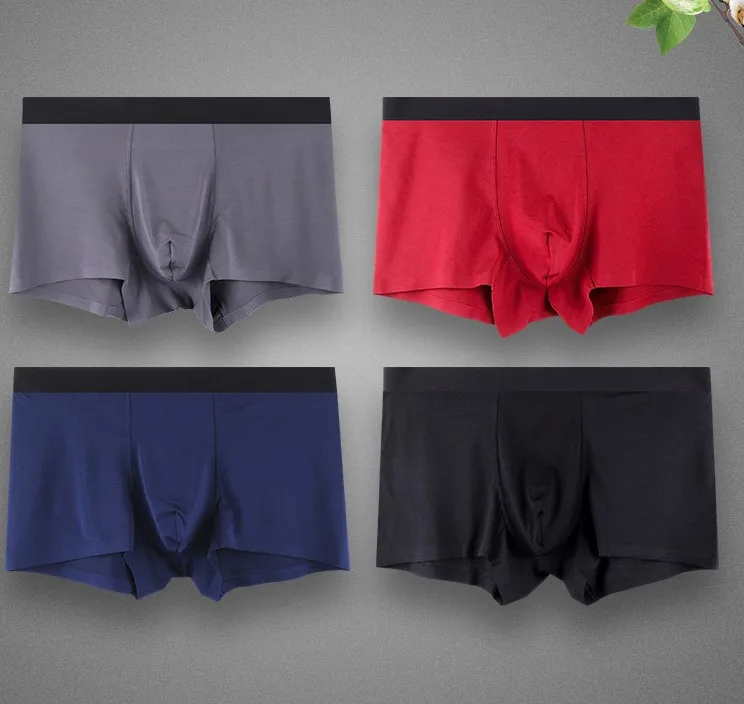 Индивидуальные высококачественные мужские Бесшовные трусы, шорты, нижнее белье, хлопковое нижнее белье с принтом логотипа pima, мужские трусы и боксеры для мужчин