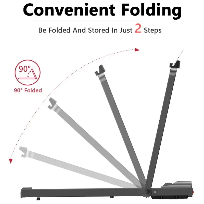 Small Size Cheap Walking Pad Portable Sports Electric Under Desk Folding Treadmill