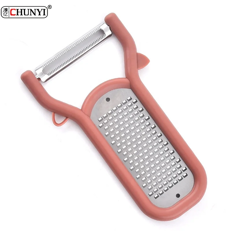 Лидер продаж 2 в 1 многофункциональная Картофелечистка из нержавеющей стали терка для имбиря кухонные аксессуары фруктов и овощей инструменты