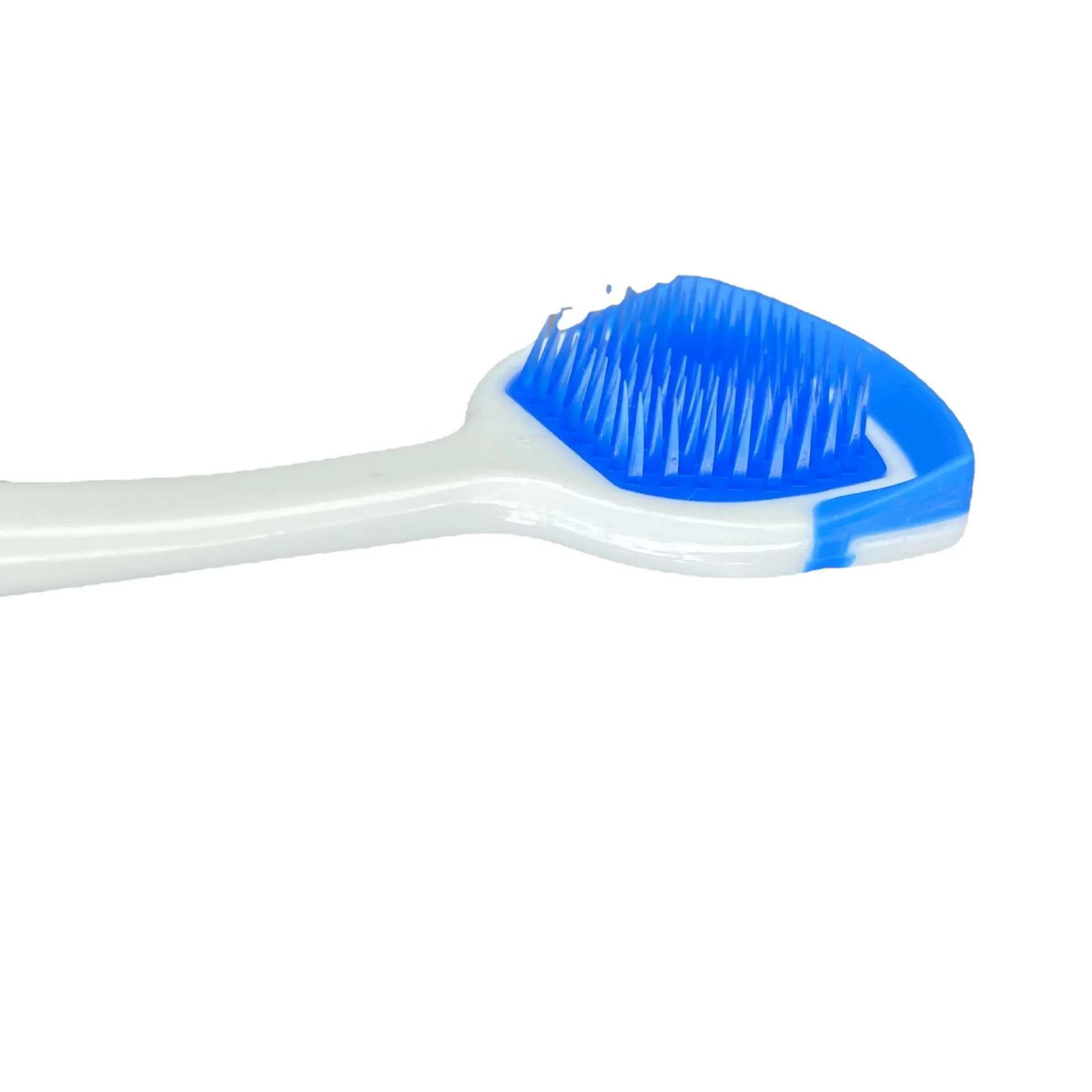 Private label tongue remover silicone toothbrush head tongue scrapper tongue cleaner