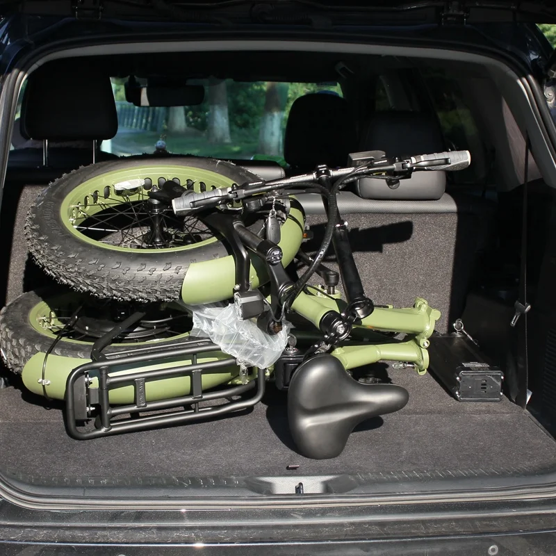 Factory Hot Sale 48V 250W 350W 500W Folding Fat Tire city mountain bike bicycle Electric Bike E-Bike For Adults