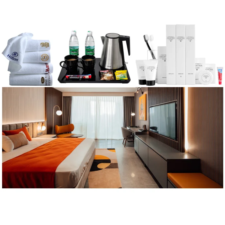 Luxury hotel amenities/Hotel guest room supplies equipment