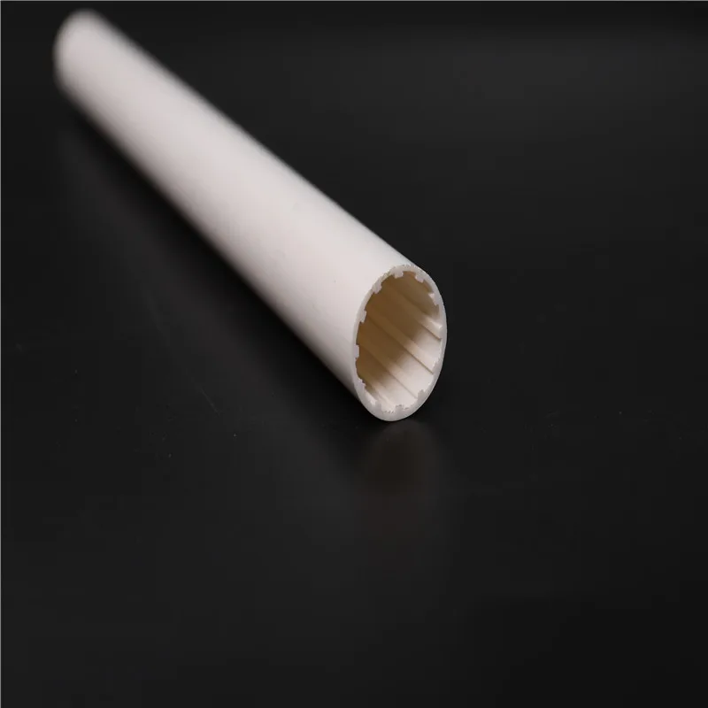 Пластиковая экструдированная диффузионная молочная/белая крышка для светодиодной трубки