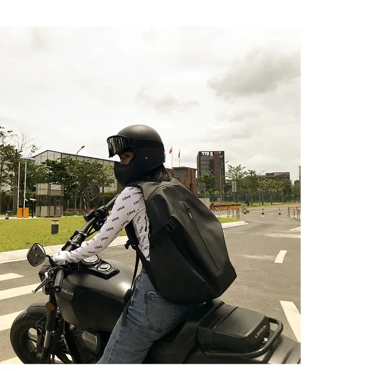 Motorcycle Helmet Laptop Backpack Rainproof Outdoor Cycling Travel Bag Business Work Bag Moto Accessories School Backpack