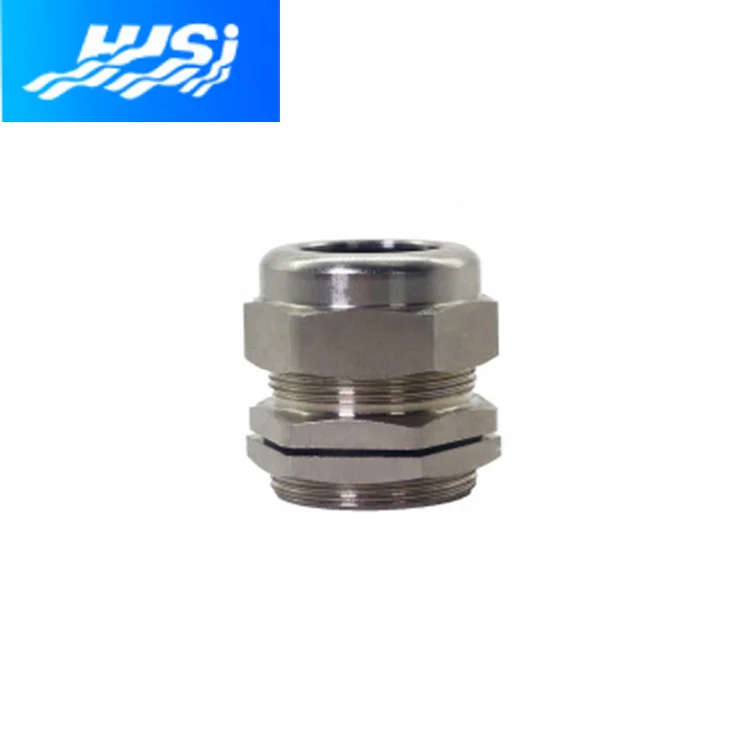 Buy M22 AISI 316L Cable Glands Stainless Steel Adjustable Clamping Dia 10-14MM Waterproof Metal Cord Connectors Cable Fittings